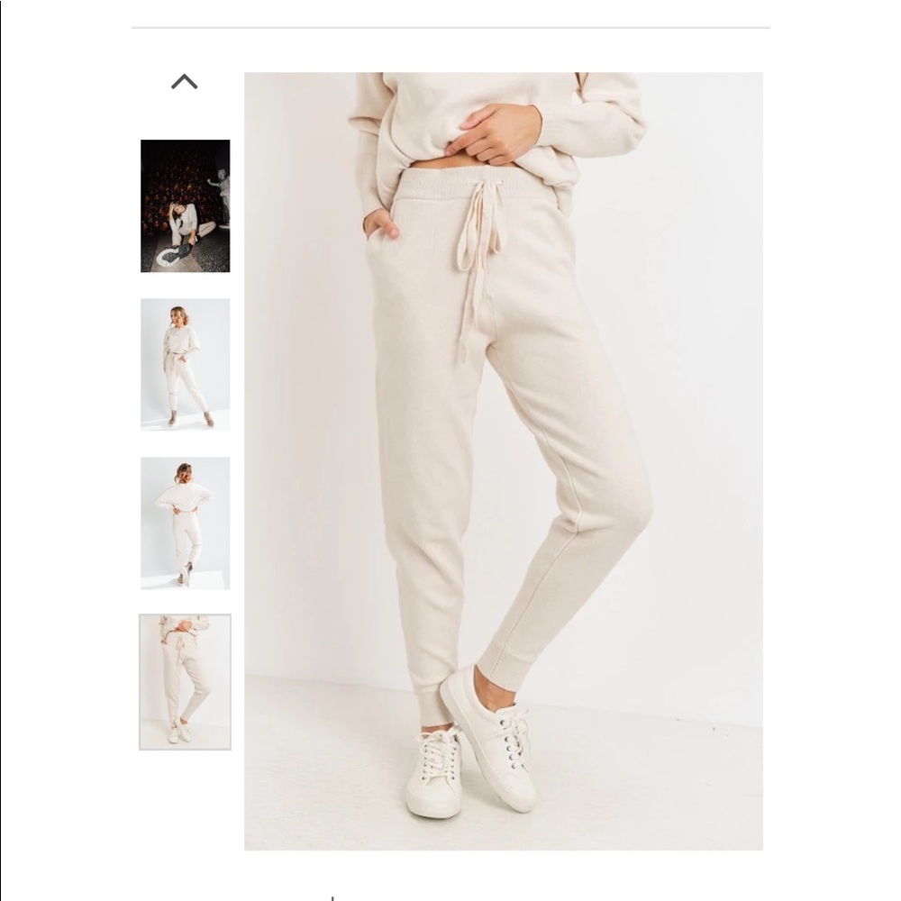 Piper & Scoot kip jogger pants, size L NWT